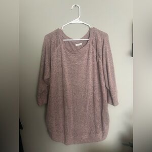 Maurices Dusty Pink Knit Sweater